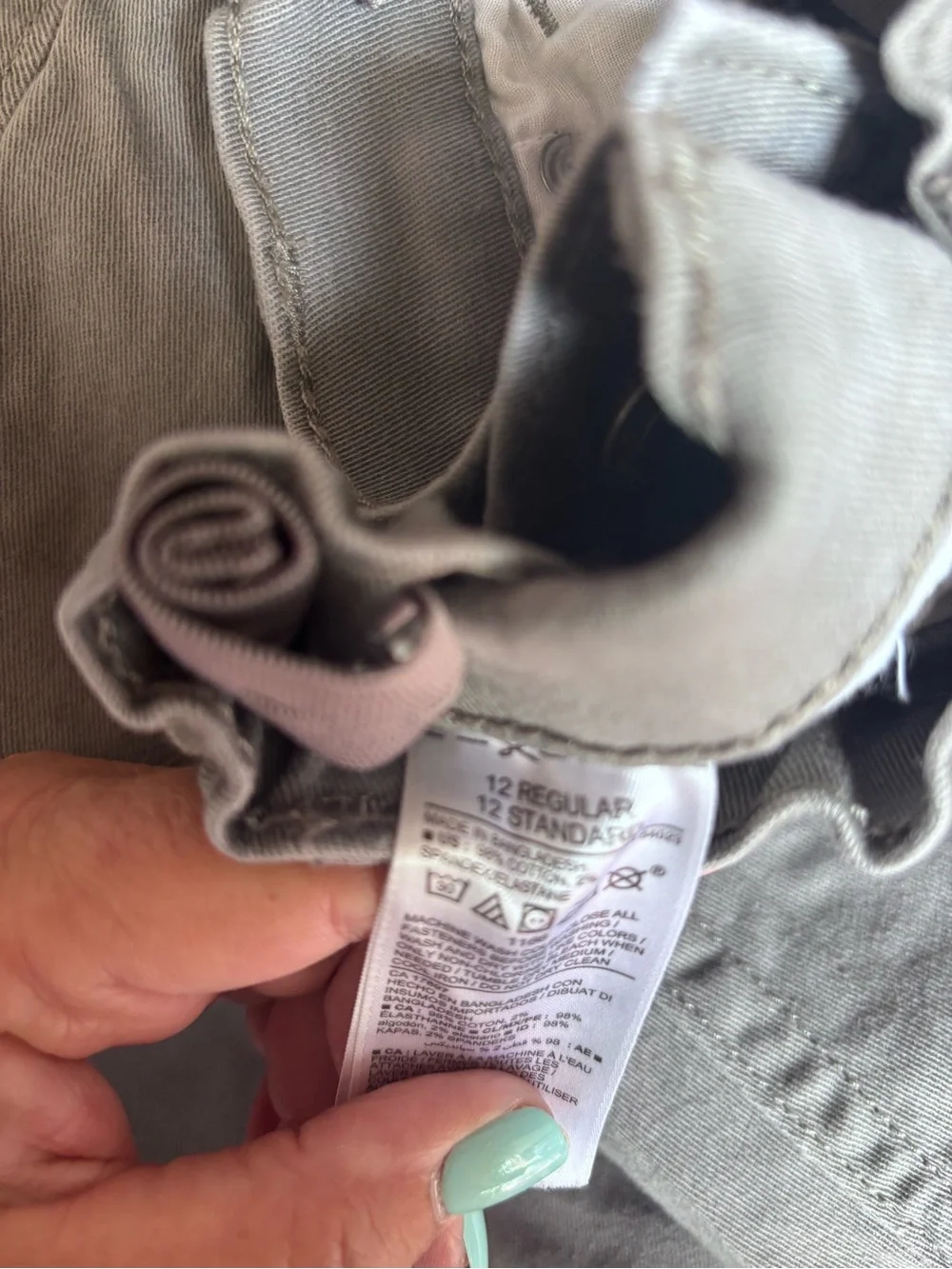 Old Navy Kids Gray Slim Jeans